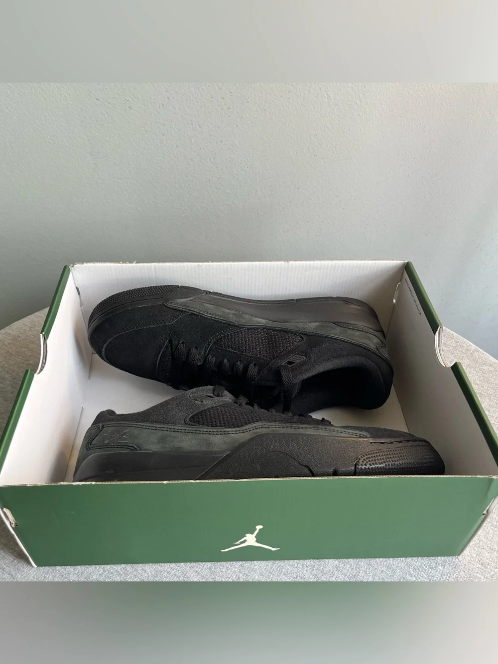 Nike Jordan Flight Court Black Anthracite Sneaker Men's Shoe Size 9.5 HF3255-010